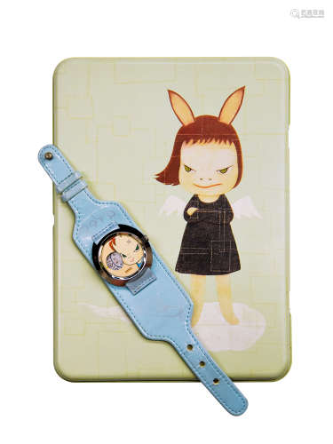 奈良美智 2001年作 小刀划开 手表