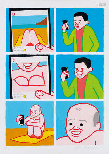 JOAN CORNELLA INSTABOOBS 艺术微喷版画