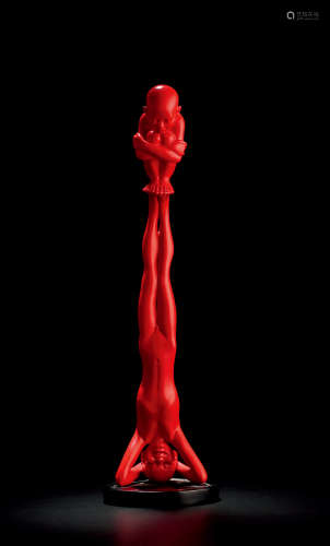 陈文令 雕塑衍生品《红色记忆——游戏》 雕塑