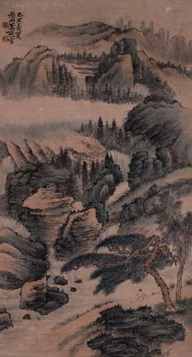 A 'Mountain And River' Painting