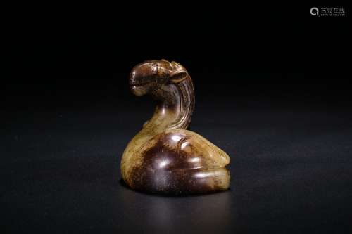 A Jade Carving of Camel