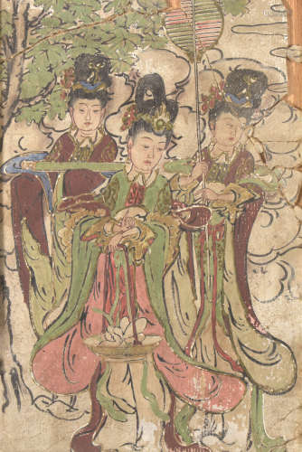 唐代 人物壁画