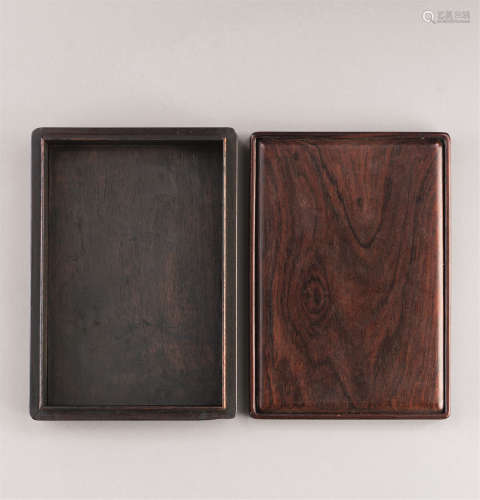 清代（1644-1911） 黄花梨文具盒