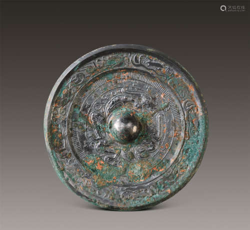 隋代-唐代（581-907） 瑞兽纹铜镜