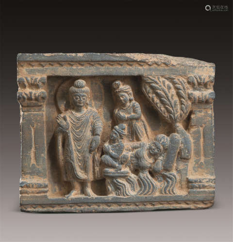 4-5世纪 石雕犍陀罗四尊像