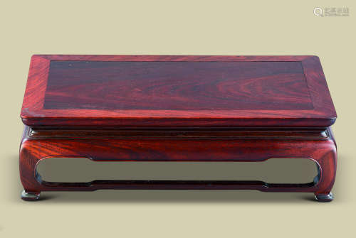 清代（1644-1911） 红木长方台