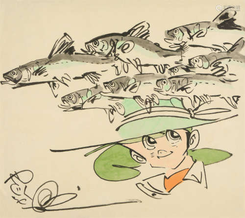 矢口高雄（b.1939） 钓鱼迷 三平