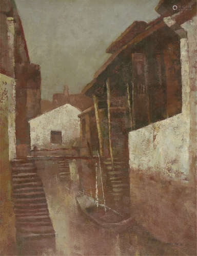 黄阿忠（b.1952） 悠情 油画
