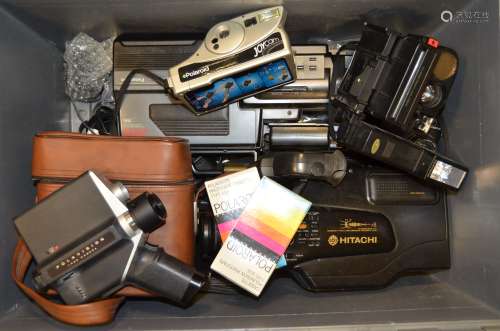 A Polavision Land Camera and Polavision Phototape, including a Polavision Camera and Polavision