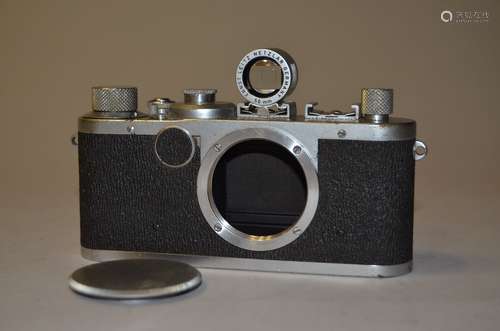 A Leica Ic Body, serial no 457151 (1949-50) with accessory 50mm viewfinder, shutter not working,