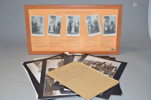 A Collection of Malaga Photographs, including a modern reproduction of four Victorian photographs