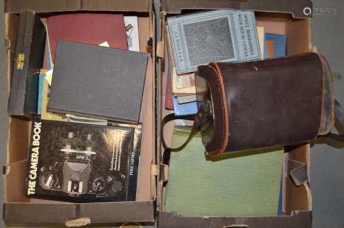 Two Trays of Photography Books, including Photograms of the Year, Practical & Pictorial Photographer