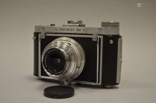 A Brooks-Plaubel Veriwide 100 Camera, serial no 60/416, with Schneider-Kreuznach Super-Angulon