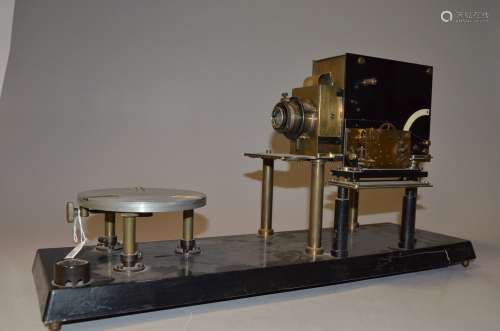 A Large Early 20th Century Laboratory Bench Instrument, possibly incomplete, function unclear,