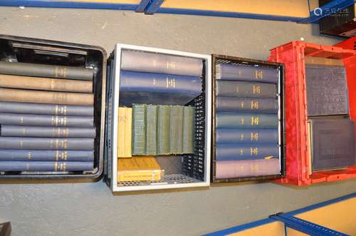 A Collection of British Journal of Photography Volumes and Almanacs, including bound annuals for