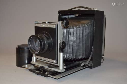 A Large Studio View Camera, for plates up to 7