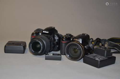 A Nikon D3100 DSLR Camera, serial no 6462613, shutter working, with AF-S Nikkor 18-55mm f/3.5-5.6