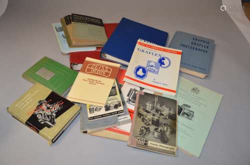 A Collection of Camera Books and Catalogues, including Pullen Photographic and Olympus OM trade