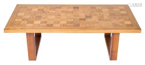A 'Cado' Danish rosewood rectangular occasional table:,