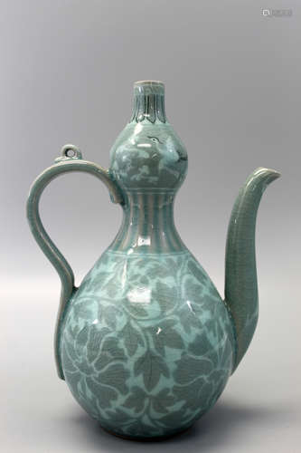 Korean celadon teapot