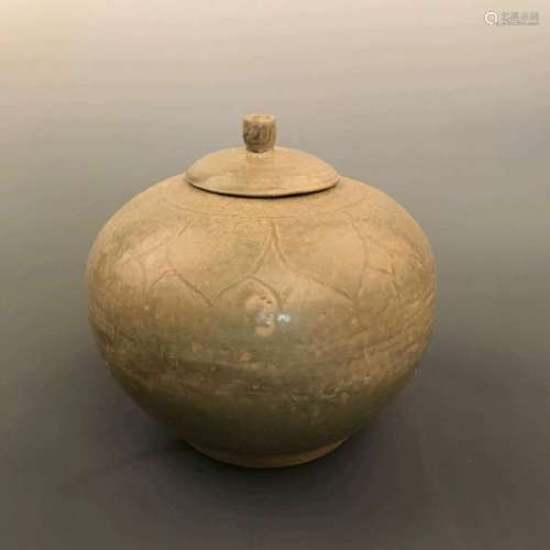 Fine Chinese Celadon Jar