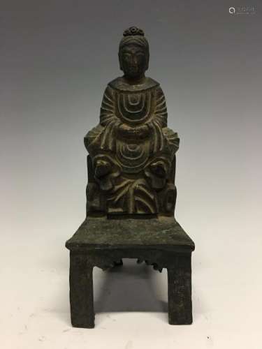Bronze Figure of Goddess Matsu
