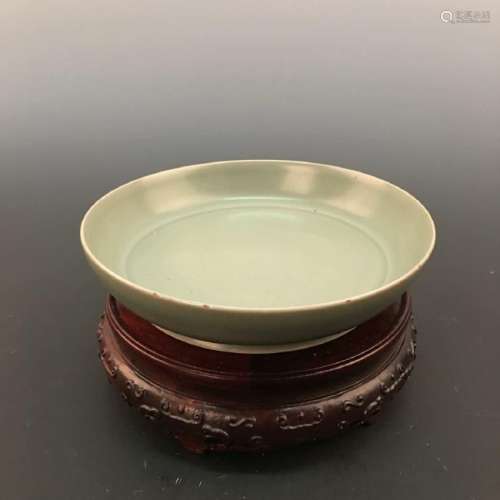 Chinese Ru-Ware Porcelain Dish
