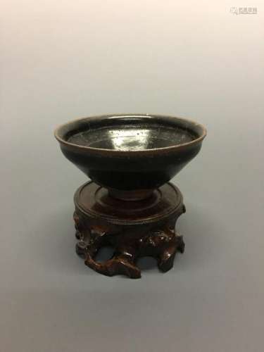 Chinese Jian Zhan Porcelain Bowl