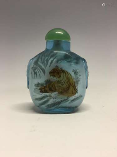 Glass Snuff Bottles with Pictures inside