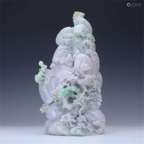 CHINESE JADEITE SCHOLAR'S ROCK