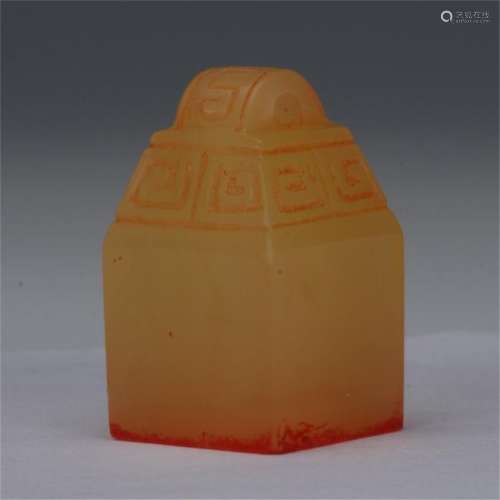 CHINESE AGATE SEAL