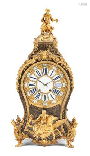 A Louis XIV Style Gilt Bronze Mounted Boulle Marquetry