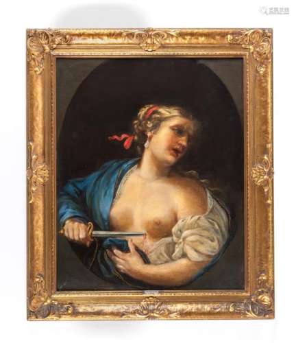 Manner of Luca Giordano, (19th Century), Lucrezia