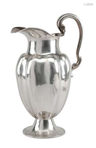 A Mexican Silver Water Pitcher, Conquistador S.A.,