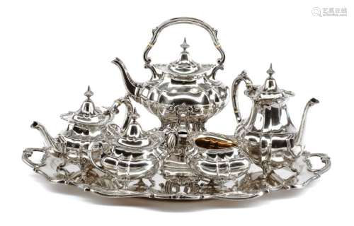 An American Silver Tea and Coffee Service, Reed &