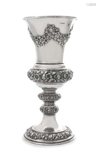 * An Austrian Silver Chalice, J. Reiner, Vienna, 1847,