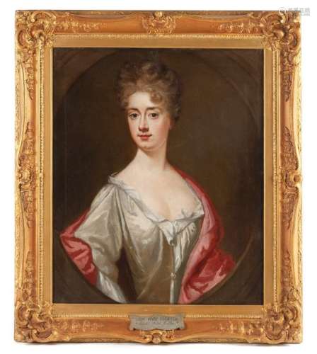British School, (18th Century), Portrait of Lady Mary