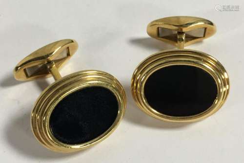 Pair Of 18k Gold W. Germany Cuff Links