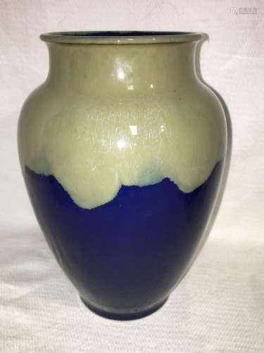 Stoneware Two Tone Vase