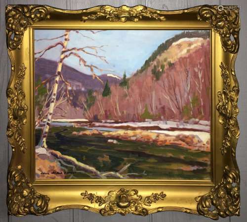 Paul Noble James Oil On Canvas Landscape