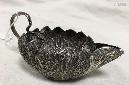 19th Century India Silver Cream Pitcher