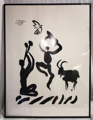 Framed Picasso Print