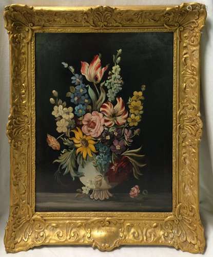 Pair Of Victorian Framed Still Life Oil Paintings