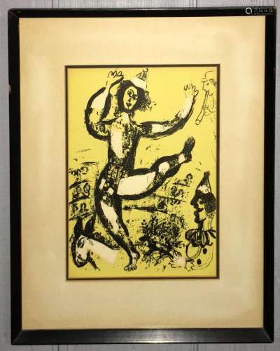 Chagall Lithograph