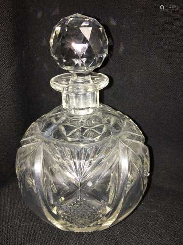 Cut Glass Decanter