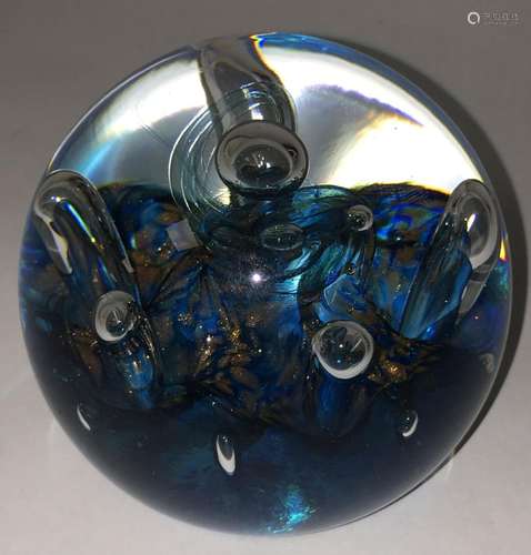 Caithness Seadance Art Glass Paper Weight