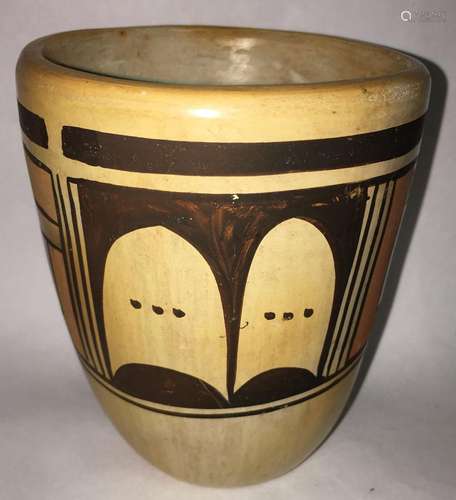 Hopi Pueblo Indian Pottery Bowl