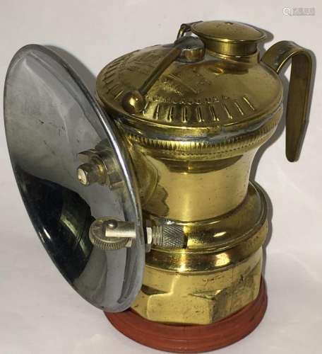 Autolite Brass Lamp