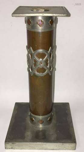 Copper And Metal Candle Stick