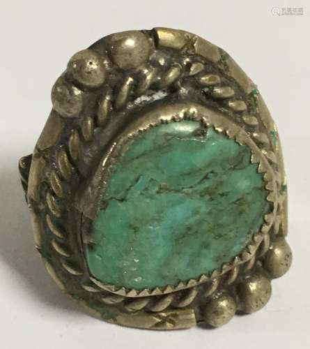 Sterling Silver & Turquoise Ring